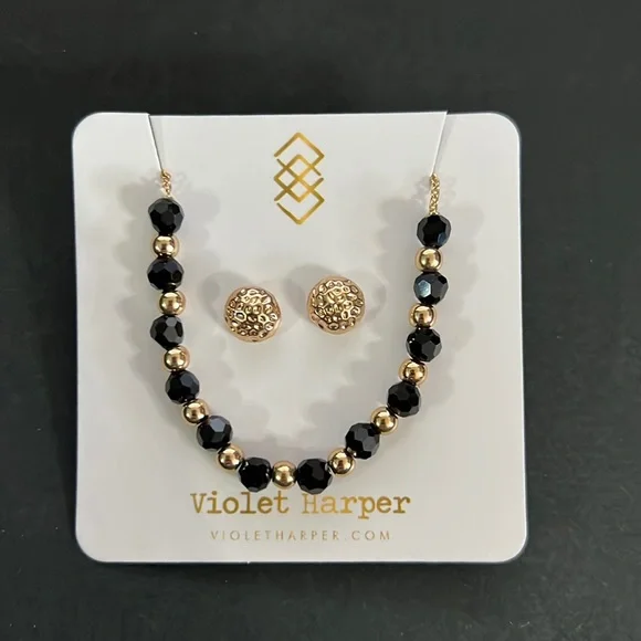 Violet harper necklace best sale and earring set